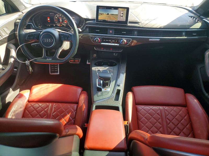 2019 Audi Rs4 VIN WAUC4AF48KA103324 COPART salvage auction — FRONT END, Nc - Salvage Certificate Of Title, sold $13,700 on 2026-07-08 (photo 8)