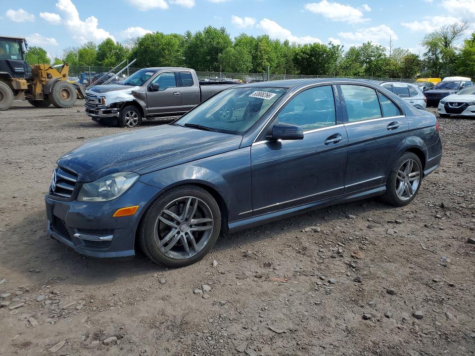 2014 Mercedes-benz VIN WDDGF8AB9ER311561 COPART salvage auction — FRONT END, Pa - Certificate Of Salvage, sold $1,400 on 2026-07-20 (photo 1)