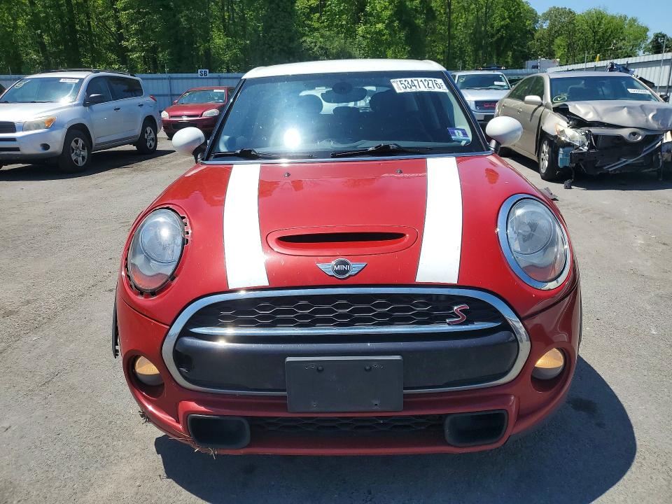 2017 Mini Cooper VIN WMWXU3C59H2D32630 COPART salvage auction — FRONT END, NJ - CERT OF TITLE-SALVAGE, sold $1,150 on 2026-07-28 (photo 5)