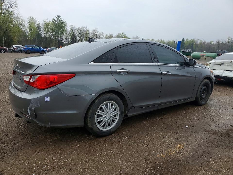 2012 Hyundai Sonata VIN 5NPEC4ACXCH431854 COPART salvage auction — REAR END, On - Permit No Brand - Unfit, sold $925 on 2026-07-02 (photo 3)