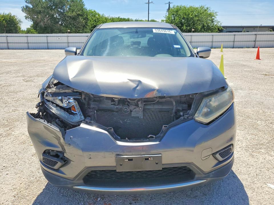 2016 Nissan VIN JN8AT2MT8GW006393 COPART salvage auction — FRONT END, Tx - Salvage Vehicle Title, sold $1,950 on 2026-07-16 (photo 5)