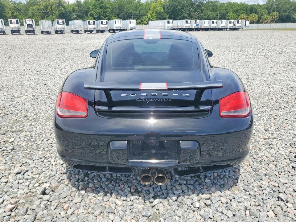 2009 Porsche Cayman VIN WP0AA29849U760749 COPART salvage auction — FRONT END, FL - CERT OF TITLE SLVG REBUILDABLE, sold $3,600 on 2026-07-27 (photo 6)