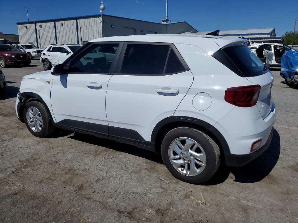 2022 Hyundai Venue VIN KMHRB8A36NU155544 COPART salvage auction — FRONT END, Ut - Salvage Certificate, sold $3,600 on 2026-07-28 (photo 2)