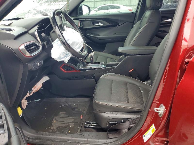 2022 Chevrolet Trailblazer VIN KL79MTSL3NB022555 COPART salvage auction — FRONT END, Ga - Cert Of Title-Salvage, sold $1,500 on 2026-07-13 (photo 7)