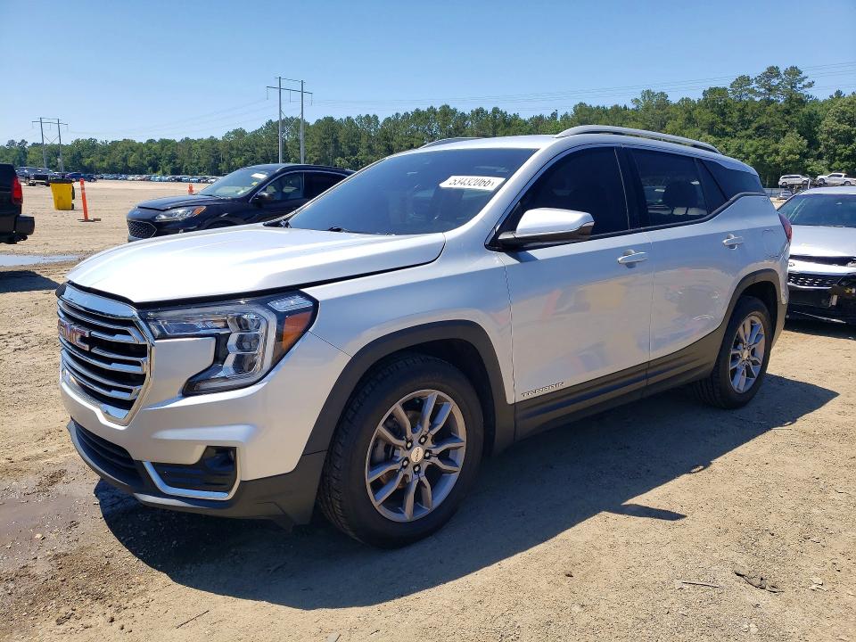 2022 Gmc Terrain VIN 3GKALPEV5NL193351 COPART salvage auction — REAR END, La - Cert Of Title-Salvage, sold $9,400 on 2026-07-31 (photo 1)