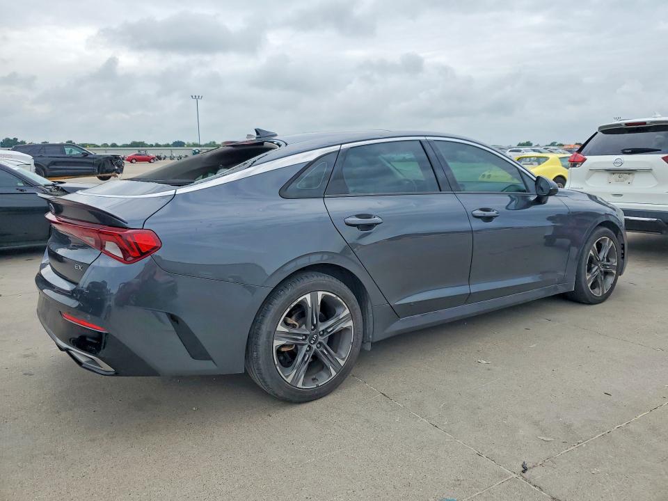2021 Kia VIN 5XXG34J29MG041809 COPART salvage auction — HAIL, Tx - Certificate Of Title, sold $9,400 on 2026-07-02 (photo 3)
