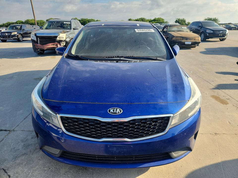 2017 Kia Forte VIN 3KPFL4A75HE072965 COPART salvage auction — HAIL, Tx - Certificate Of Title, sold $875 on 2026-07-02 (photo 5)