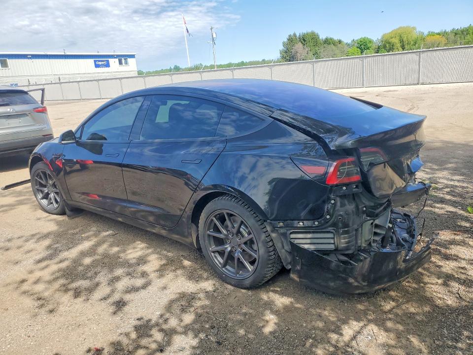 2018 Tesla Model 3 VIN 5YJ3E1EA6JF028443 COPART salvage auction — FRONT END, On - Permit Salvage, sold $3,150 on 2026-07-14 (photo 2)