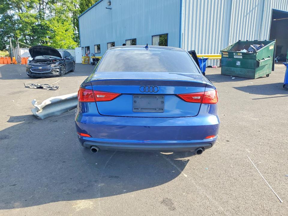 2015 Audi A3 VIN WAUBFHFFXF1067447 COPART salvage auction — FRONT END, Or - Salvage Title Certificate, sold $100 on 2026-07-27 (photo 6)