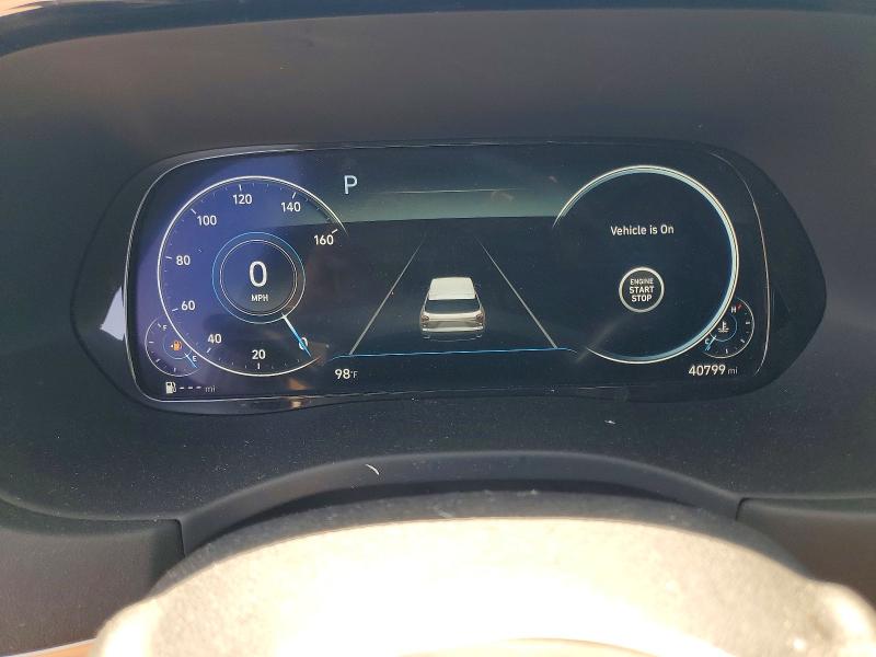2022 Hyundai Palisade VIN KM8R74HE2NU445314 COPART salvage auction — VANDALISM, Tx - Certificate Of Title, sold $150 on 2026-07-28 (photo 9)