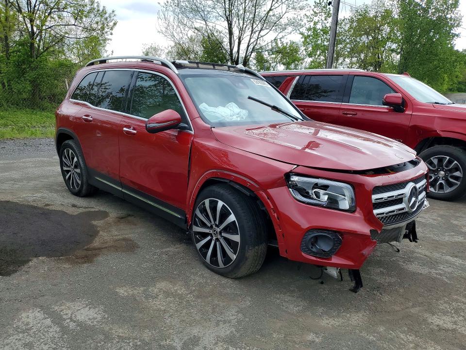 2023 Mercedes-benz Glb VIN W1N4M4HB7PW275948 COPART salvage auction — FRONT END, Ny - Mv-907A Salvage Certificate, sold $7,300 on 2026-07-07 (photo 4)