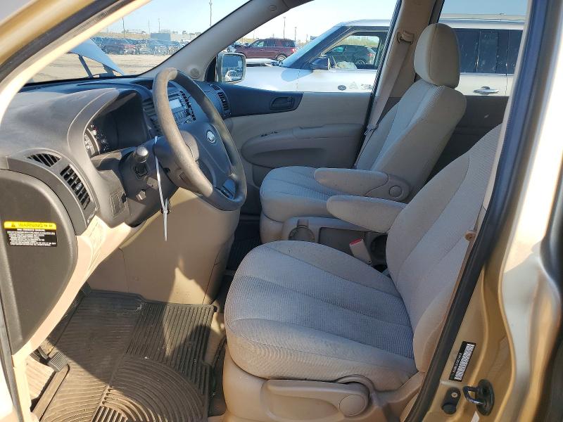 2008 Kia SEDONA VIN KNDMB133486254035 COPART salvage auction — FRONT END, Mi - Certificate Of Title, sold $1,600 on 2026-07-02 (photo 7)