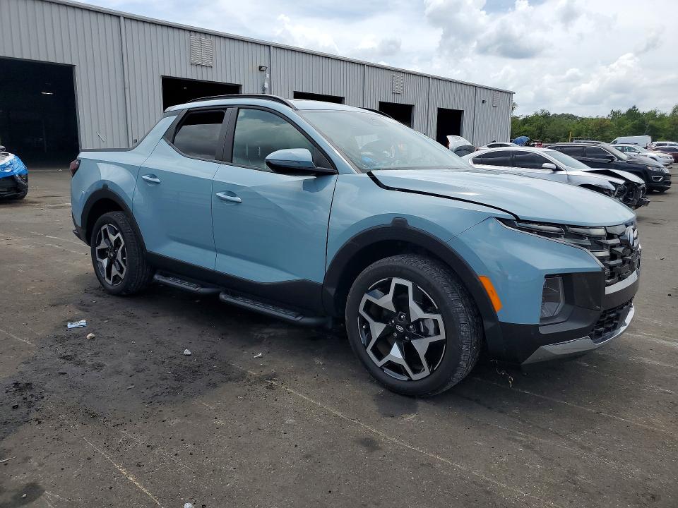 2024 Hyundai Santa cruz VIN 5NTJEDDF3RH107668 COPART salvage auction — SIDE, Salvage Title, sold $7,100 on 2026-07-20 (photo 4)
