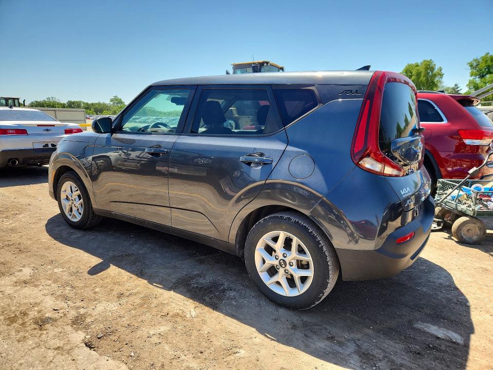2021 Kia Soul VIN KNDJ23AU3M7748174 COPART salvage auction — HAIL, Ks - Cert Of Title-Salvage, sold $3,000 on 2026-07-15 (photo 2)