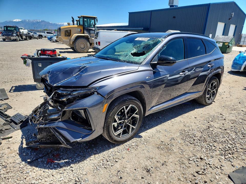2025 Hyundai Tucson VIN KM8JFDD11SU384617 COPART salvage auction — FRONT END, Ut - Salvage Certificate, sold $8,800 on 2026-07-24 (photo 1)