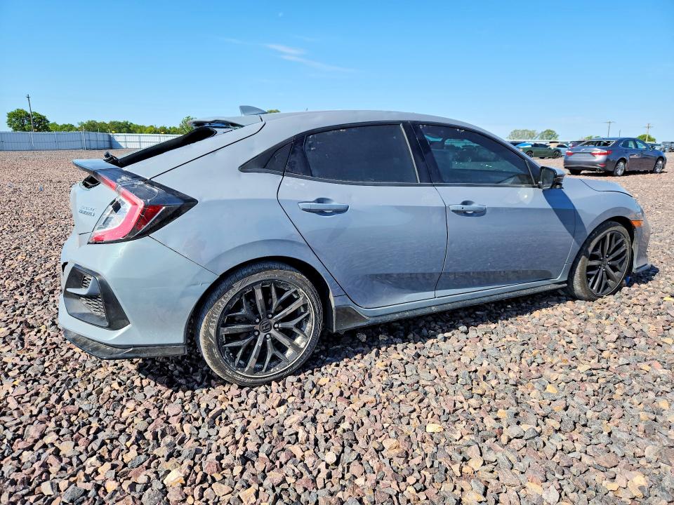 2021 Honda VIN SHHFK7H91MU411512 COPART salvage auction — HAIL, Mo - Salvage Certificate Of Title, sold $8,900 on 2026-07-27 (photo 3)