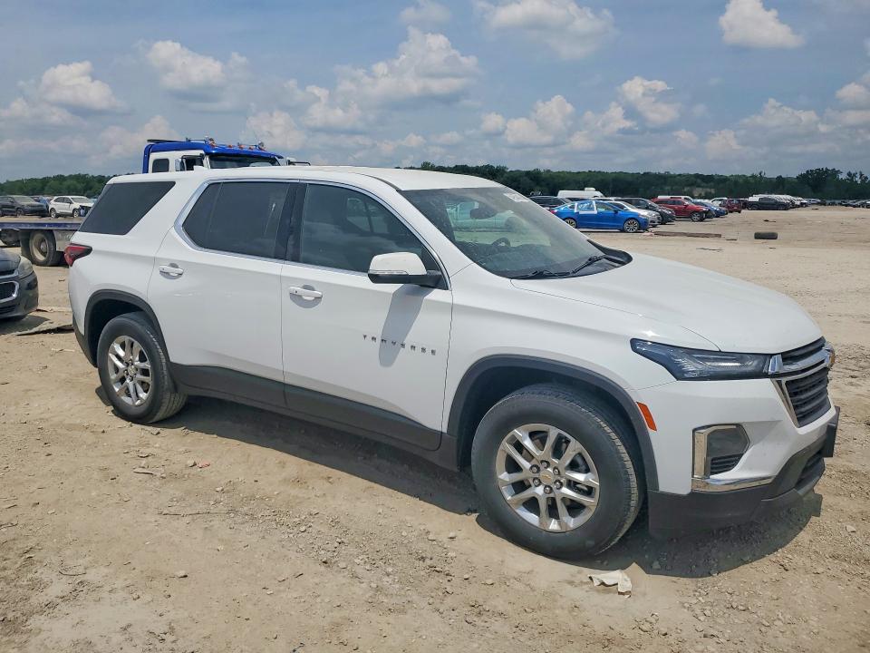 2023 Chevrolet Traverse VIN 1GNERFKW5PJ278498 COPART salvage auction — HAIL, Ks - Cert Of Title-Salvage, sold $7,900 on 2026-07-02 (photo 4)