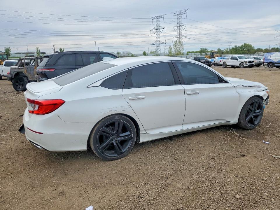 2019 Honda Accord VIN 1HGCV1F3XKA033544 COPART salvage auction — FRONT END, Il - Salvage Certificate, sold $4,650 on 2026-07-09 (photo 3)