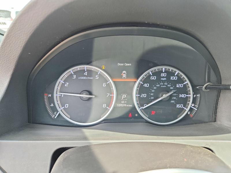 2017 Acura Rdx VIN 5J8TB4H32HL032067 COPART salvage auction — FRONT END, Il - Salvage Certificate, sold $3,750 on 2026-07-06 (photo 9)