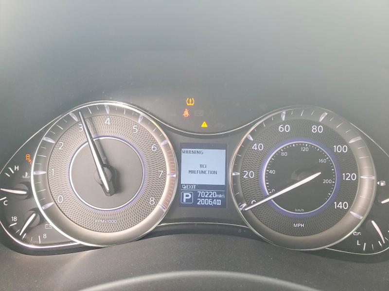 2014 Infiniti Qx80 VIN JN8AZ2NE1K9235438 COPART salvage auction — REAR END, AL - CERT OF TITLE-SALVAGE TITLE, sold $10,600 on 2026-07-07 (photo 9)