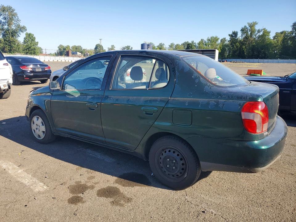 2001 Toyota Echo VIN JTDBT123710167406 COPART salvage auction — FRONT END, Or - Salvage Title Certificate, sold $275 on 2026-07-15 (photo 2)