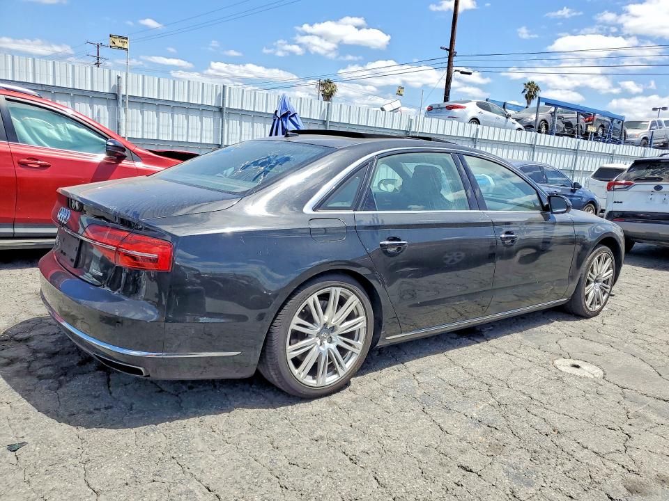 2016 Audi A8 VIN WAU34AFD6GN010477 COPART salvage auction — NORMAL WEAR, Ca - Dis/Dlr/Exp Only Clean Title, sold $5,000 on 2026-07-09 (photo 3)