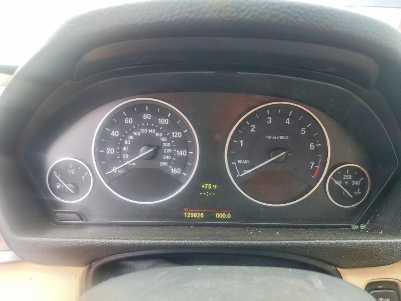 2014 BMW 3 series VIN WBA3C3G53ENS70936 COPART salvage auction — NORMAL WEAR, Ms - Certificate Of Title (P), sold $500 on 2026-07-10 (photo 9)
