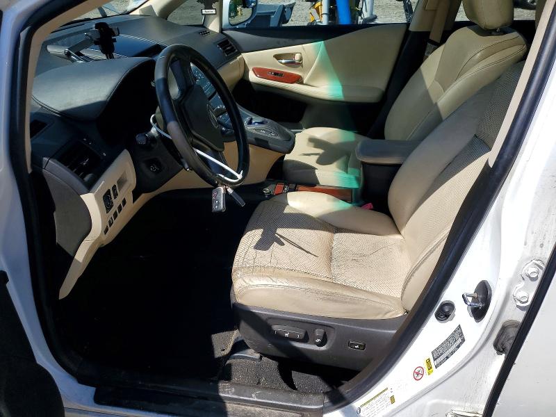 2010 Lexus Hs 250h VIN JTHBB1BA6A2007862 COPART salvage auction — SIDE, MA - CERT OF TITLE-RECONSTRCTD COLL, sold $550 on 2026-07-20 (photo 7)