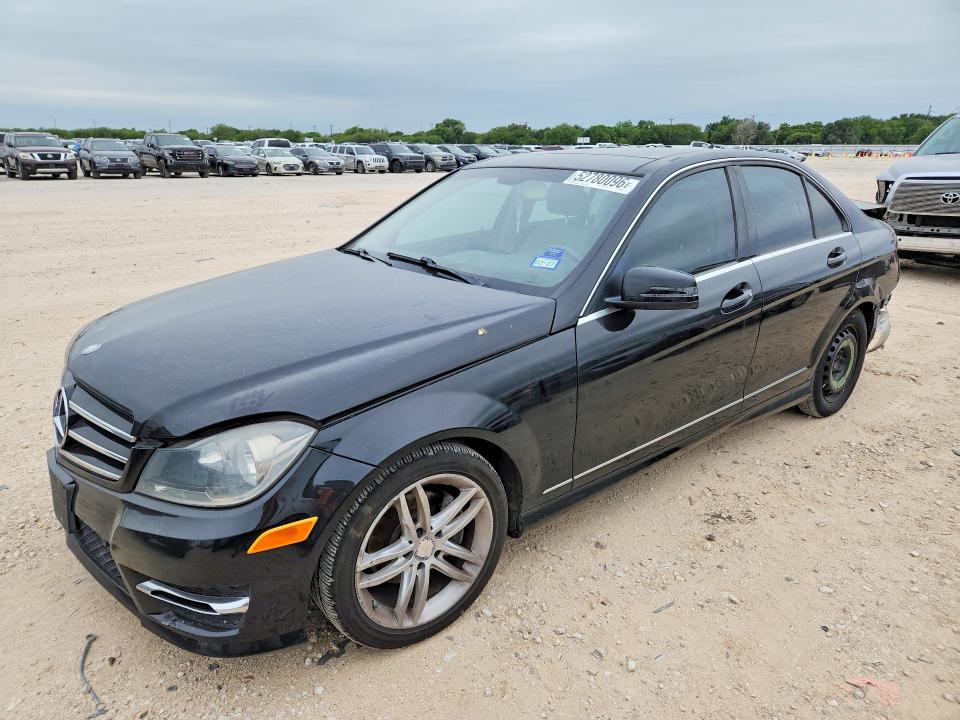 2014 Mercedes-benz VIN WDDGF4HB8EA937387 COPART salvage auction — REAR END, Mo - Salvage Certificate Of Title, sold $850 on 2026-07-09 (photo 1)