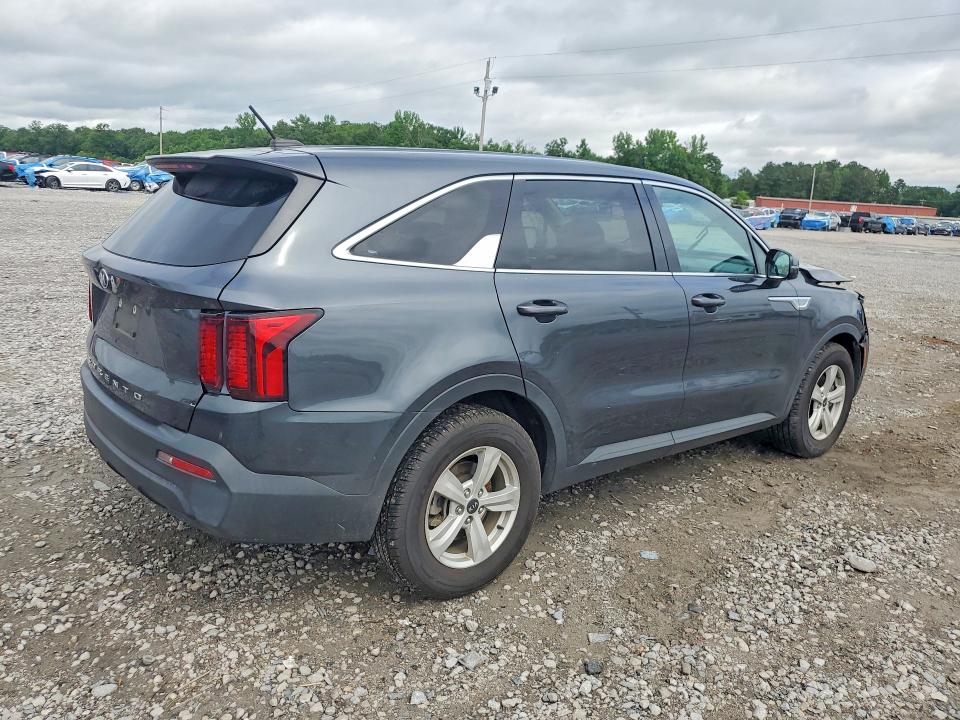2021 Kia Sorento VIN 5XYRG4LC6MG027669 COPART salvage auction — FRONT END, AL - CERT OF TITLE-SALVAGE TITLE, sold $4,500 on 2026-07-30 (photo 3)