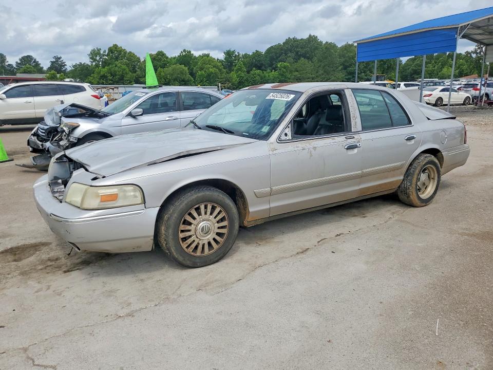 2006 Mercury Grand marquis VIN 2MEFM75V16X645731 COPART salvage auction — FRONT END, Ms - Cert Of Title-Salvaged, sold $300 on 2026-07-10 (photo 1)