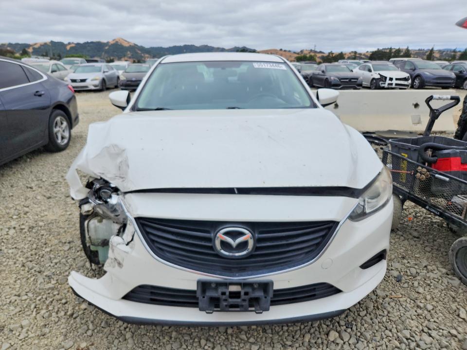 2016 Mazda 6 VIN JM1GJ1U57G1438249 COPART salvage auction — FRONT END, CA - SALVAGE CERTIFICATE, sold $1,600 on 2026-07-02 (photo 5)