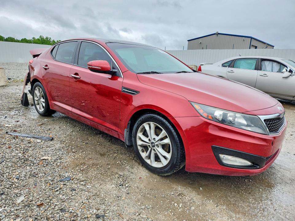 2011 Kia Optima VIN KNAGN4A78B5110171 COPART salvage auction — REAR END, Ky - Cert Of Title-Salvage, sold $500 on 2026-07-20 (photo 4)