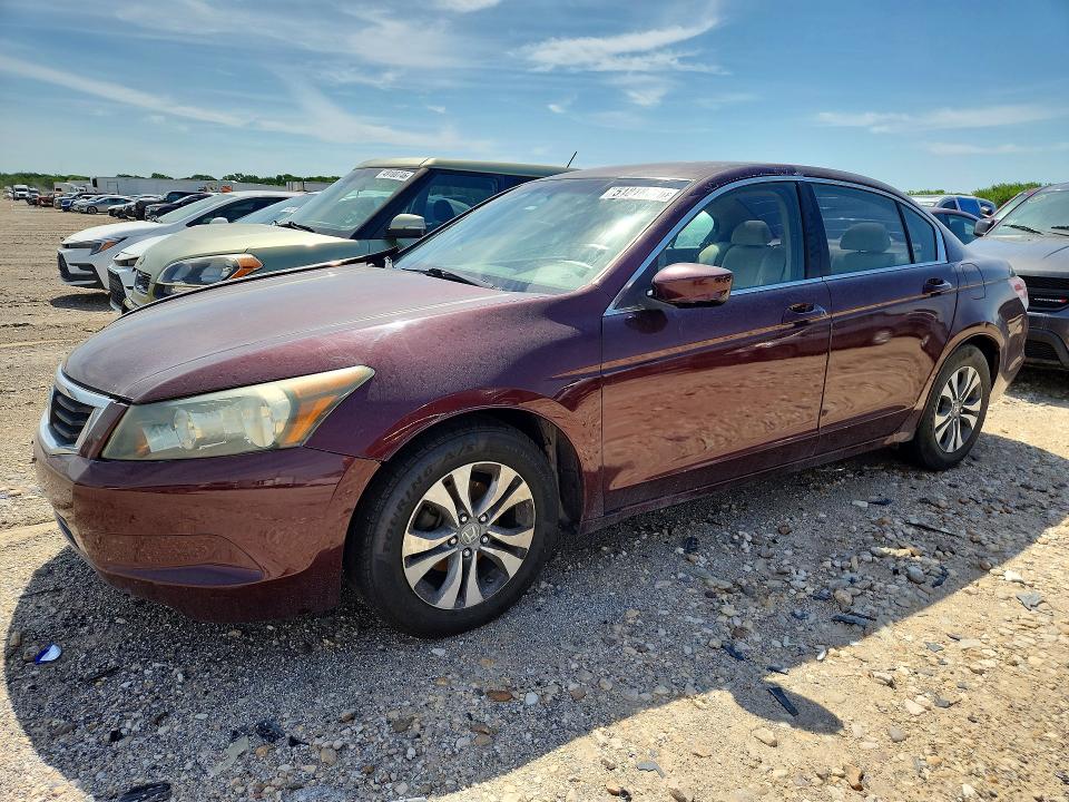 2010 Honda Accord VIN 1HGCP2F31AA078872 COPART salvage auction — FRONT END, Tx - Salvage Vehicle Title, sold $625 on 2026-07-09 (photo 1)