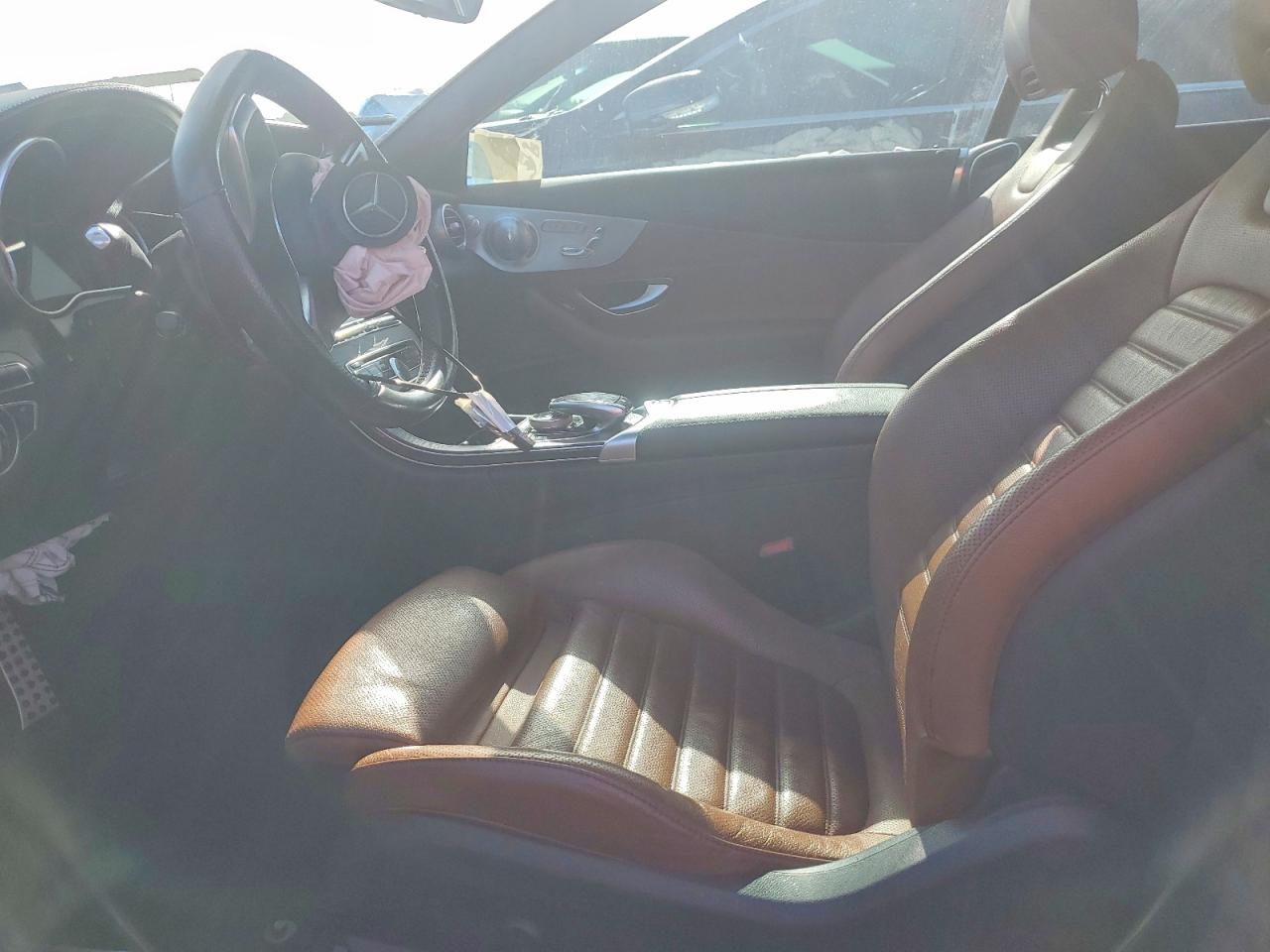 2017 Mercedes-Benz C-Class VIN WDDWK4JB9HF521809 COPART salvage auction — Front End, FL - CERT OF TITLE SLVG REBUILDABLE, sold $2,150 on 2026-06-30 (photo 7)