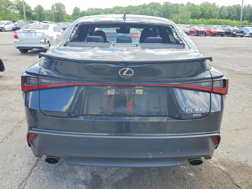 2021 Lexus Is VIN JTHA81F29M5045103 COPART salvage auction — SIDE, Ky - Cert Of Title-Salvage, sold $125 on 2026-07-30 (photo 6)