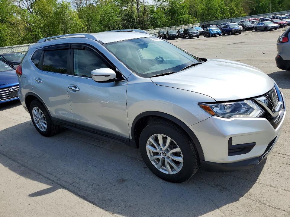 2017 Nissan Rogue VIN KNMAT2MVXHP595682 COPART salvage auction — HAIL, Pa - Certificate Of Salvage, sold $2,600 on 2026-07-16 (photo 4)