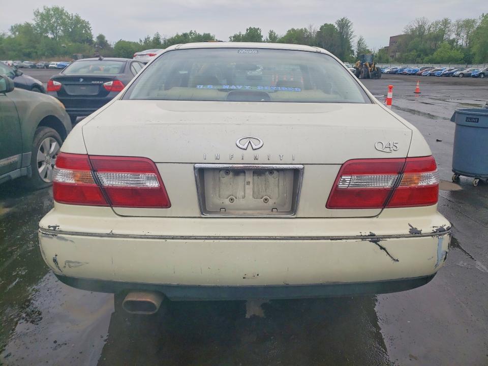 1998 Infiniti Q45 VIN JNKBY31A5WM501685 COPART salvage auction — FRONT END, CT - BILL OF SALE-SALVAGE, sold $475 on 2026-07-02 (photo 6)