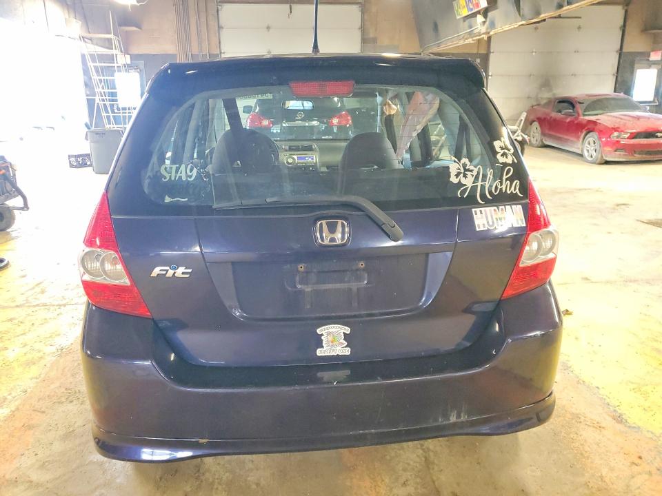 2008 Honda Fit VIN JHMGD38668S015047 COPART salvage auction — SIDE, In - Cert Of Title-Salvage Title, sold $675 on 2026-07-17 (photo 6)