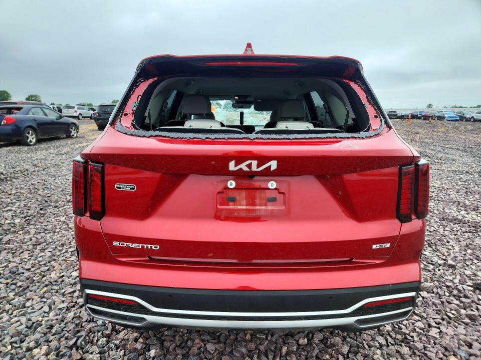 2023 Kia VIN KNDRHDLG3P5213389 COPART salvage auction — HAIL, Mo - Salvage Certificate Of Title, sold $7,600 on 2026-07-27 (photo 6)