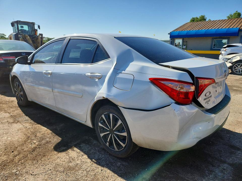 2018 Toyota VIN 5YFBURHE6JP801184 COPART salvage auction — FRONT END, KS, sold $3,700 on 2026-07-27 (photo 2)