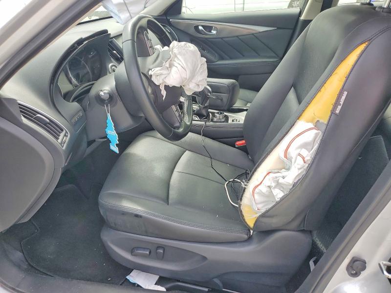 2015 Infiniti Q50 VIN JN1BV7APXFM345958 COPART salvage auction — ALL OVER, Ga - Cert Of Title-Salvage, sold $250 on 2026-07-06 (photo 7)