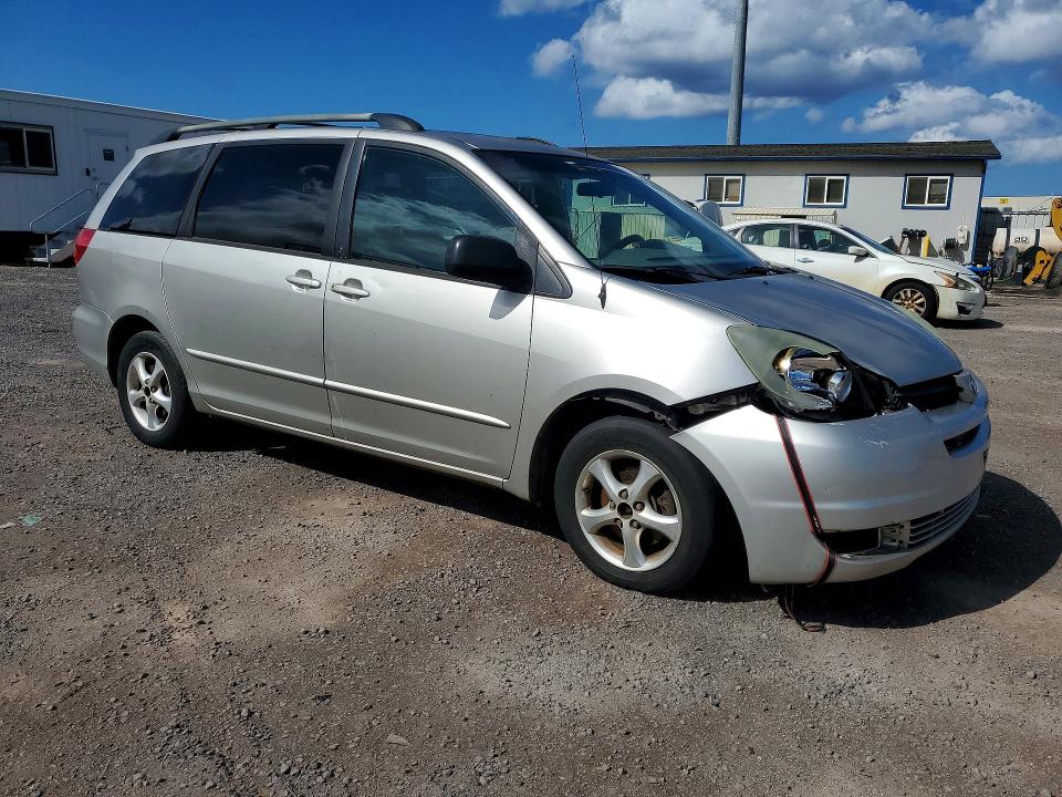 2004 Toyota Sienna VIN 5TDZA23C14S092762 COPART salvage auction — FRONT END, Hi - Certificate Of Salvage, sold $60 on 2026-07-27 (photo 4)