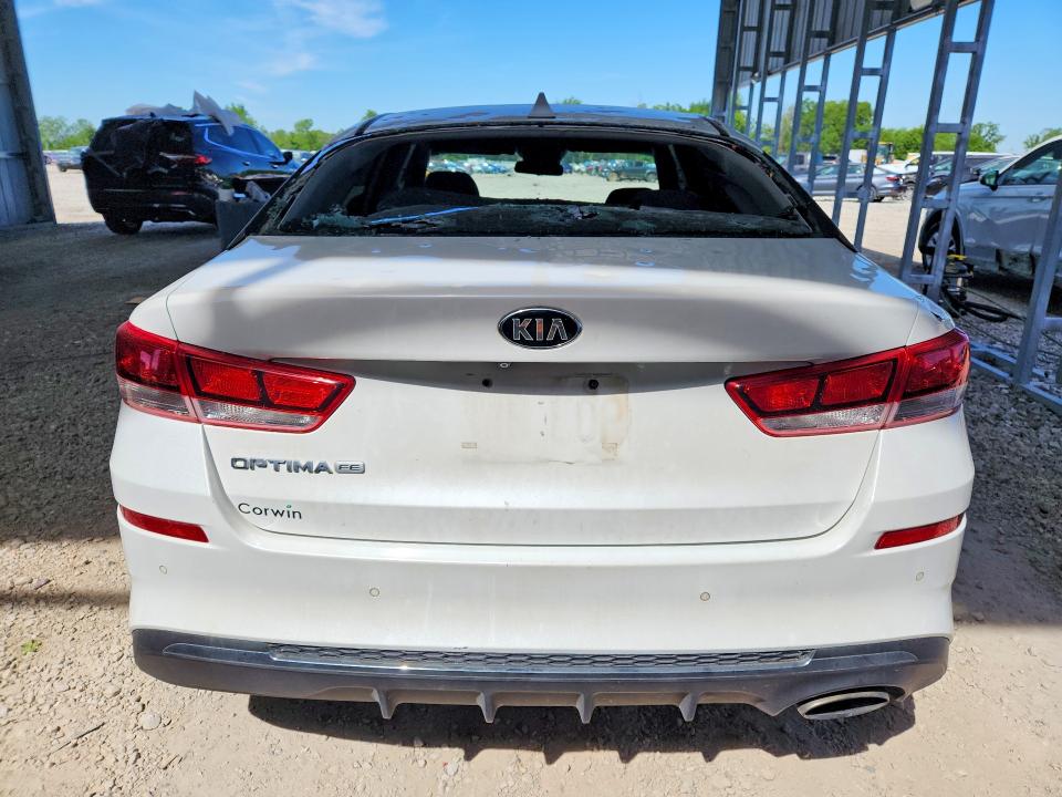2019 Kia Optima VIN 5XXGT4L38KG327122 COPART salvage auction — HAIL, Mo - Salvage Certificate Of Title, sold $70 on 2026-07-28 (photo 6)