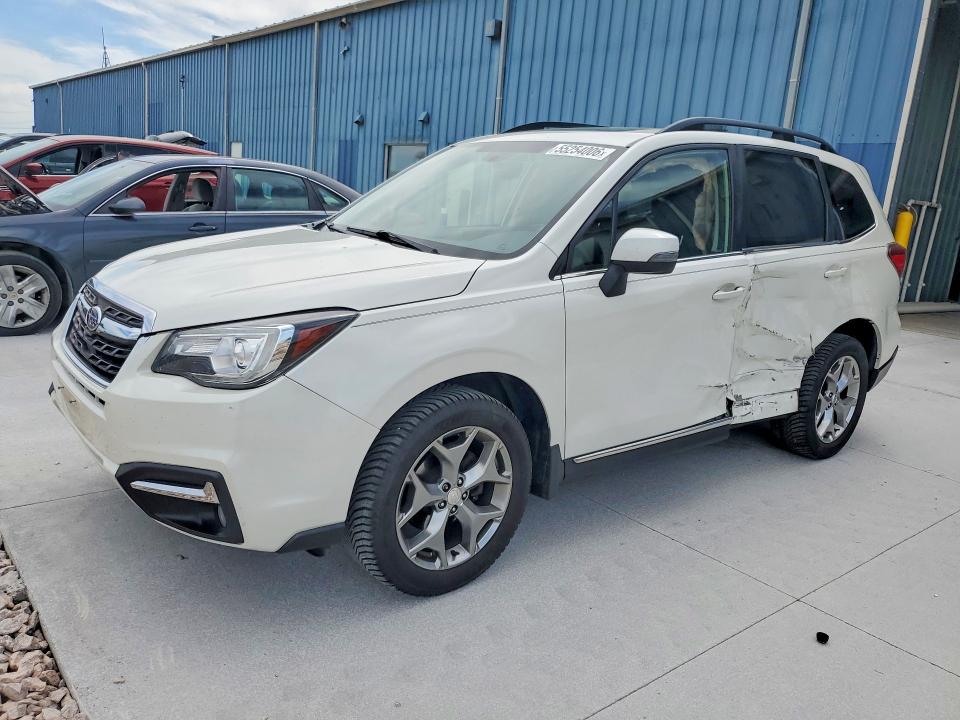 2018 Subaru Forester VIN JF2SJAWC5JH528070 COPART salvage auction — SIDE, Ia - Salvage W/Salvage History, sold $5,400 on 2026-07-08 (photo 1)