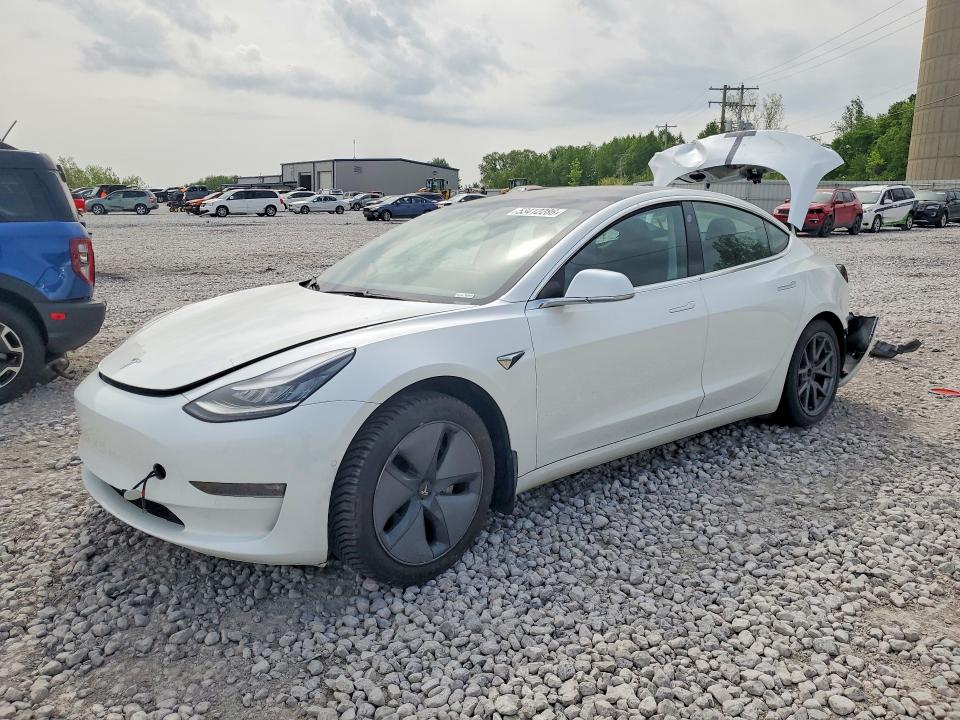 2020 Tesla VIN 5YJ3E1EB6LF618332 COPART salvage auction — REAR END, Mi - Certificate Of Title, sold $4,250 on 2026-07-16 (photo 1)