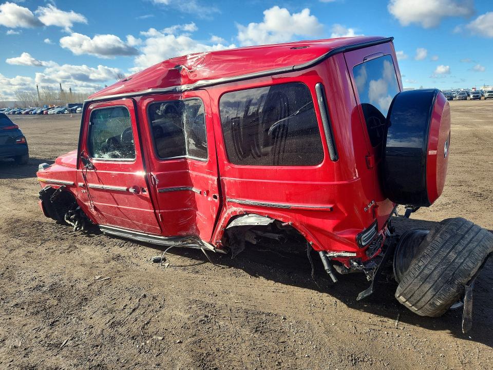 2022 Mercedes-benz G-klasse VIN W1NYC6BJ6NX450908 COPART salvage auction — ALL OVER, ON - PERMIT IRREPAIRABLE, sold $15,450 on 2026-08-11 (photo 2)