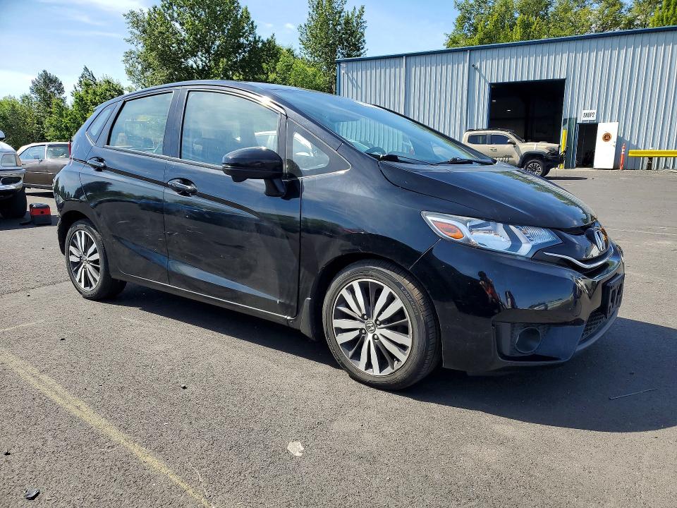 2016 Honda Fit VIN JHMGK5H75GX041375 COPART salvage auction — REAR END, Or - Salvage Title Certificate, sold $1,950 on 2026-07-08 (photo 4)