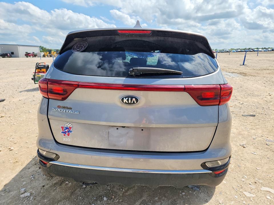 2022 Kia Sportage VIN KNDPM3AC5N7958546 COPART salvage auction — ROLLOVER, Tx - Salvage Vehicle Title, sold $1,300 on 2026-07-16 (photo 6)
