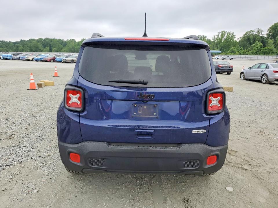 2018 Jeep Renegade VIN ZACCJABB2JPJ66849 COPART salvage auction — FRONT END, Sc - Cert Of Title-Salvage, sold $2,500 on 2026-07-27 (photo 6)